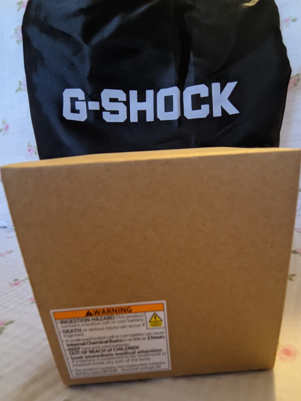 G-Shock Evangelion Collaboration Watch - White, Purple, Multicolor Accents